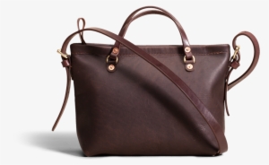 Orox Brown Leather Crossbody Purse - Handbag