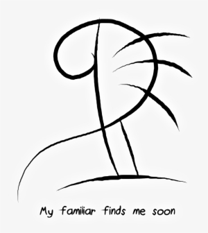 Real Wiccan Symbols Coloring Book With My Familiar - Familiar Sigil