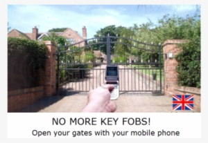 False Gsm Electric Gate Opener - 240v Version