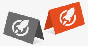 Folded Postcards - Folded Business Card Icon