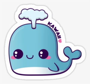 High Quality Kawaii Killer Inspired Stickers By Independent - Reto Ballena Azul Memes