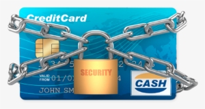 -card Not Present Fraud Someone Who Has Got Hold Of - Credit Card Lock Png