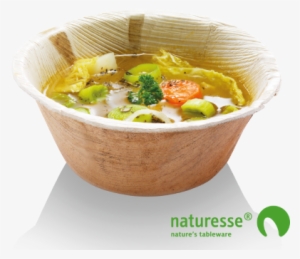 50mm - Ø 155mm - 400cc - Soup Bowl - Miska Z Palmoveho Listu