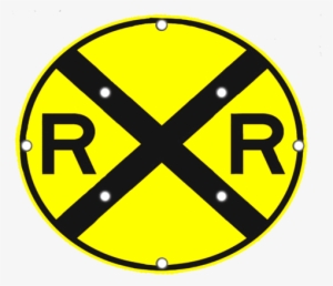 Flashing Led W10-1 Railroad Advance Warning Sign - Clip Art Road Sign