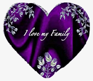 Family Love Heart Flowers Purple Freetoedit - Betty Boop Glitter