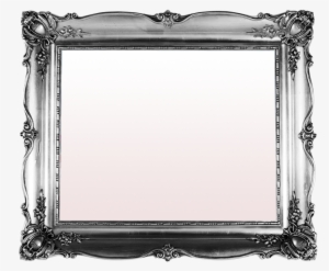 Vintage Silver Frame Clipart Picture Frames Vintage - Vintage Silver Picture Frame Transparent