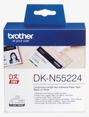 Brother Dk N55224 Continuous Non Adhesive Paper Roll
