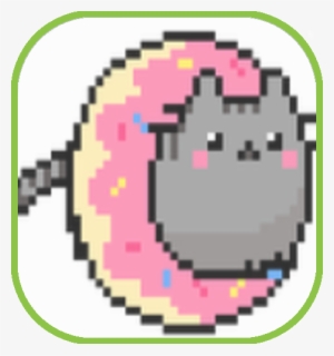 Clipart Of Nyan Cat Peridot Wikia Fandom Powered By - Kawaii Pixel Art Donut