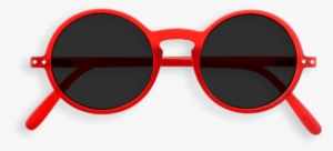 Red Sunglasses - Izipizi Round