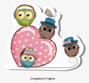 4,859 Free Owl Png Images - Amour D'oursons Pour Tableau 3d Format 30x30cm : Geca
