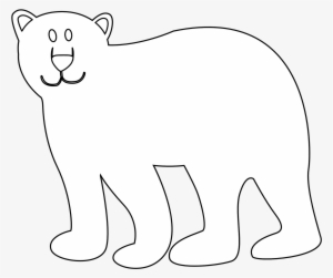 Polar Bear Black And White Clipart Collection - Bear
