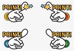 Line Clipart Index Finger Hand Png - イラスト ポイント