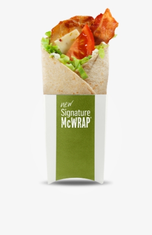 Quarter Pounder With Cheese® - Chicken And Bacon Signature Mcwrap