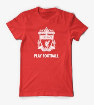 Liverpool Fc Play Football T-shirt - Coca Cola T Shirt Womens