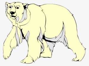 Polar Bear Clipart Free The Cliparts - Polar Bear Walking Animation