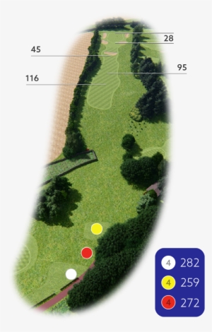 5th Hole Sun Set - Map