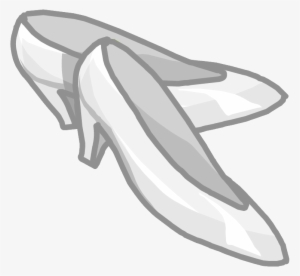 Silver Stilettos - Club Penguin High Heels