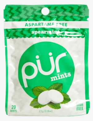 Project Description - Pur - Sugar Free Mints Spearmint - 20 Mints