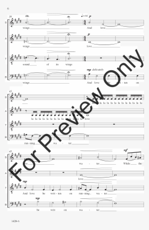 And Love Be Written On Running Water Thumbnail - Tabla Sheet Music