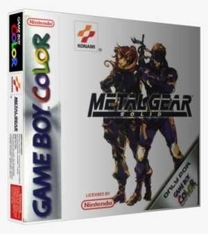 Gameboy Color Metal Gear Solid Game Cover To Fit A - Metal Gear Solid Gameboy Color