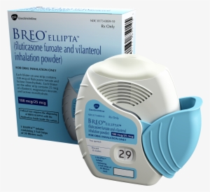 Breo Ellipta Product Photo Carton Inhaler Open - Breo Ellipta