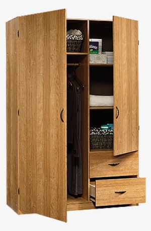 Sauder Beginnings Wardrobe/storage Cabinet - Simple Wooden Closet Designs