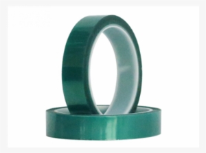 Green Polyester High Temperature Masking Protection - Adhesive Tape