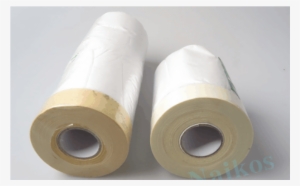 Covering Film Tape With Crepe Masking Paper Speedy