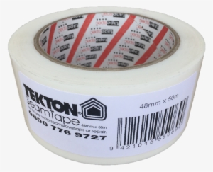 Tekton Seam Tape Is A White Polypropylene Film Coated - Label