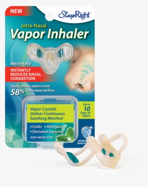 Intra-nasal Vapor Inhaler - 4 Pack - Sleepright Intra-nasal Vapor Inhaler 1 Ea