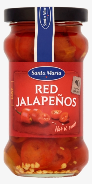 Red Jalapeños Hot - Santa Maria Red Jalapenos