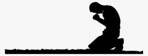 Kneeling Man Prayer Clipart - Salmo 116