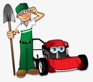Lawn Mowing Clipart - Shrub