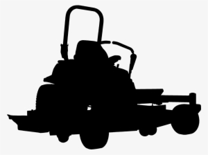 Lawn Mower Clipart Outline - Zero Turn Mower Icon