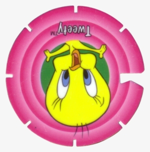 Tazos > Series 1 > 101 140 Looney Tunes Techno 102 - Milkcap Mania Looney Tunes Tazos