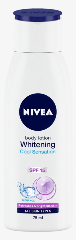 Nivea Whitening Cool Sensation Body Lotion Spf 15 ,