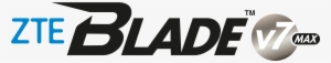 Blade V7 Max Black Zte - Zte Blade V7 Max Logo
