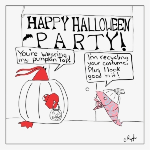 Happy Halloween Everyone - Cartoon