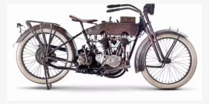 Davidsonold1 - Old Harley Davidson Png