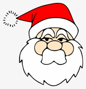 Face Clipart Mrs Claus - Santa Face Transparent Background