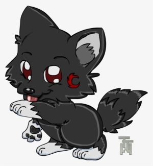 Chibi Shadwolf By The Tearful Wolf-d2zjjr6 - Cute Anime Wolf Kawaii