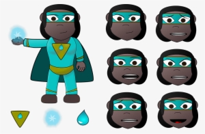 Superhero Hero Girl - Water Girl Clipart Superhero