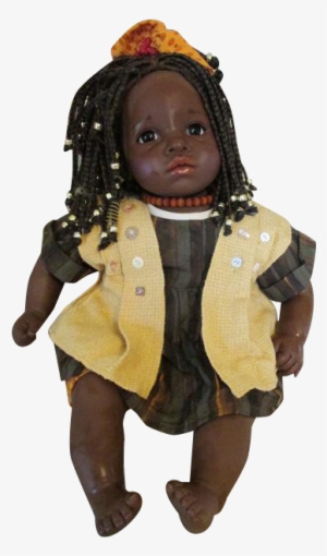 Beautiful African American Gotz Baby - Doll