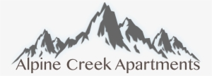 Alpine Creek Apartments Logo - Denver Mountain Icons