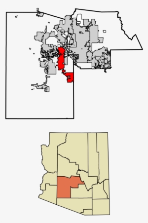 Location Of Goodyear In Maricopa County, Arizona - Maricopa County, Arizona