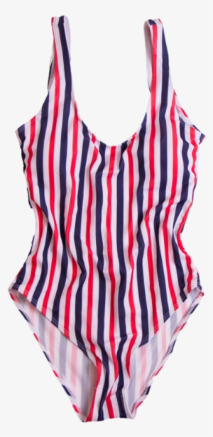 Red White Blue Swimsuit Polyvore Moodboard Filler - New York - 500x750 ...