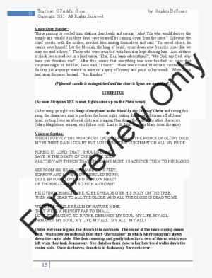 O Faithful Cross Thumbnail - Orpheus In The Underworld Beginner Violin