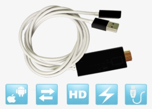 Hdmi Hdtv Mirroring Adapter Dongle Android & Ios 2 - Ios Android Hdmi Adapter