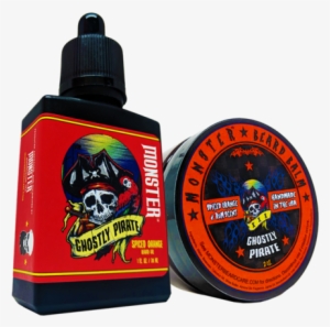 Ghostly Pirate Beard Oil And Beard Balm Combo By Monster - Beard