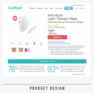 Affordable Illumask Product Pages With 30 Great Red